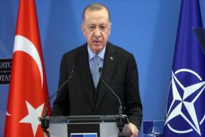 Cumhurbaşkanı Recep Tayyip Erdoğan, NATO Liderler Zirvesi’nin kapanış oturumunun ardından