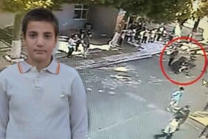 İZMİR'in Buca il&ccedil;esinde ortaokul &ouml;ğrencisi Halil İbrahim Pelen'in (10), teneff&uuml;ste