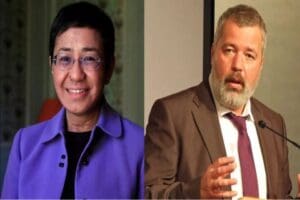 Gazeteciler Maria Ressa ve Dmitry Muratov, Filipinler ve Rusya'da "ifade