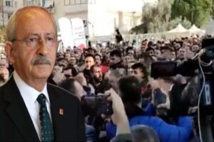 CHP Lideri Kemal Kılıçdaroğlu’nun Bayraklı’da katıldığı program sırasında ek zam