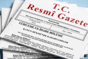 Kütahya, Ankara, Bilecik, Manisa, Kırıkkale, İstanbul ve İzmir'de bazı taşınmazların