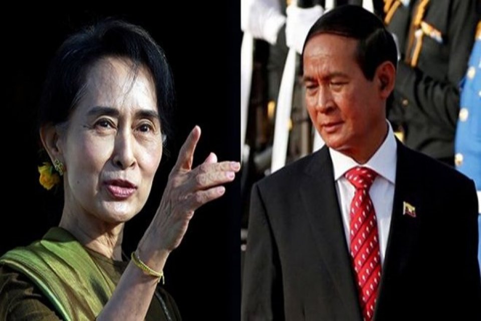 Myanmar'da iktidar partisi Ulusal Demokrasi Birliği (NLD) Partisi Sözcüsü Myo