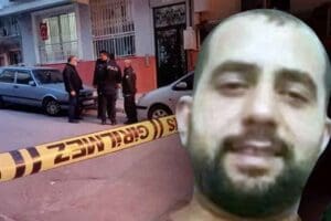 İZMİR'in Buca il&ccedil;esinde &ccedil;ocuklarının g&uuml;r&uuml;lt&uuml; yaptığını iddia ettiği Adem Ateş'i