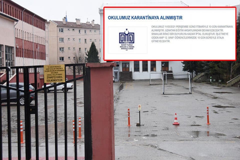 Eskişehir&rsquo;de Şehit Murat Tuzsuz Mesleki ve Teknik Anadolu Lisesi&rsquo;nde 3