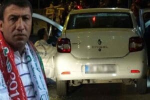 İzmir Konak'ta korkun&ccedil; bir olay yaşandı… Karşıyaka trib&uuml;n lideri Metin
