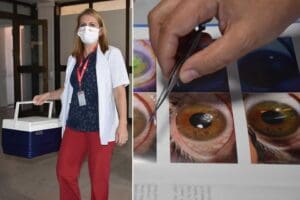Sağlık Bakanlığı tarafından İzmir'de oluşturulan 4 kişilik Kornea Timi, kamu