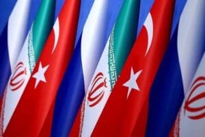 Cumhurbaşkanı Erdoğan, Rusya Devlet Başkanı Putin ve İran Cumhurbaşkanı Reisi