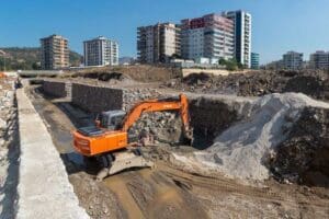 İzmir B&uuml;y&uuml;kşehir Belediyesi İZSU Genel M&uuml;d&uuml;rl&uuml;ğ&uuml;, &Ouml;rnekk&ouml;y mahallesinden ge&ccedil;en Bostanlı