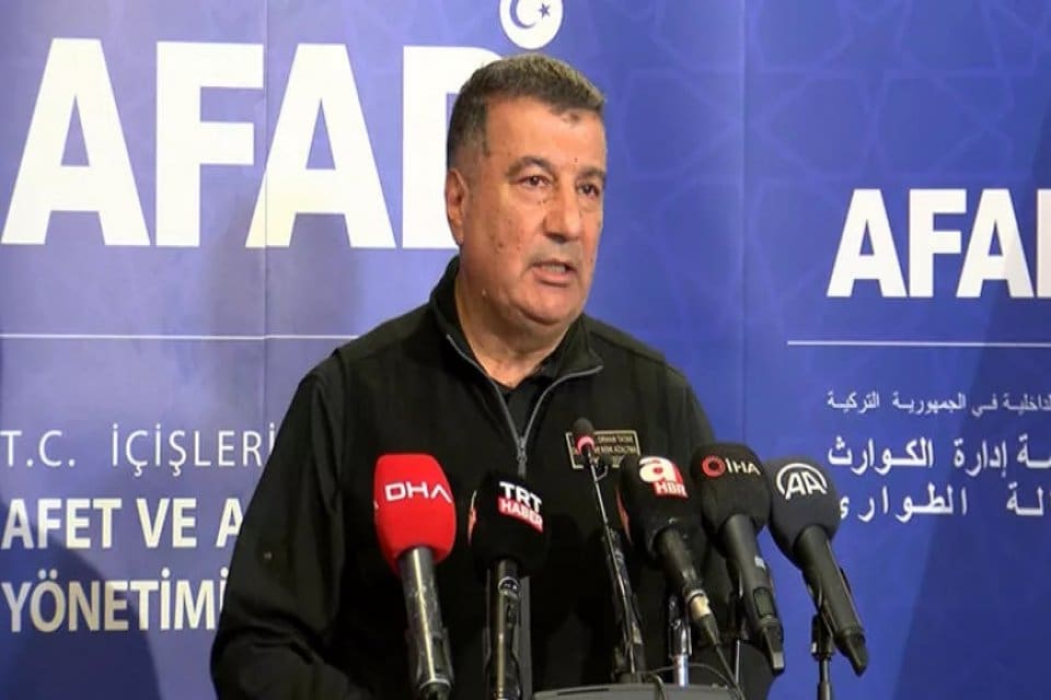 AFAD Deprem ve Risk Azaltma Genel M&uuml;d&uuml;r&uuml; Orhan Tatar, Kahramanmaraş