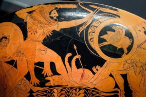 Orthrus veya Orthus, Yunan mitolojisinde, mitograf Apollodorus'a göre, Geryoneus'un sığırlarını