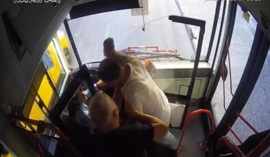 Otobüs şoförü Burçin'i darbeden maganda için karar!