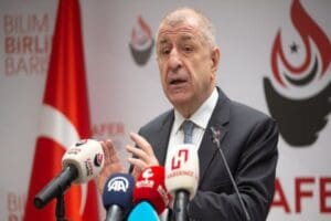 Zafer Partisi Genel Başkanı &Uuml;mit &Ouml;zdağ, 5 partiden oluşan 'Ata
