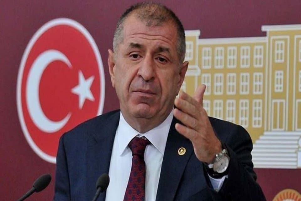 Zafer Partisi Genel Başkanı &Uuml;mit &Ouml;zdağ, partisinin Cumhurbaşkanı adayının Mansur