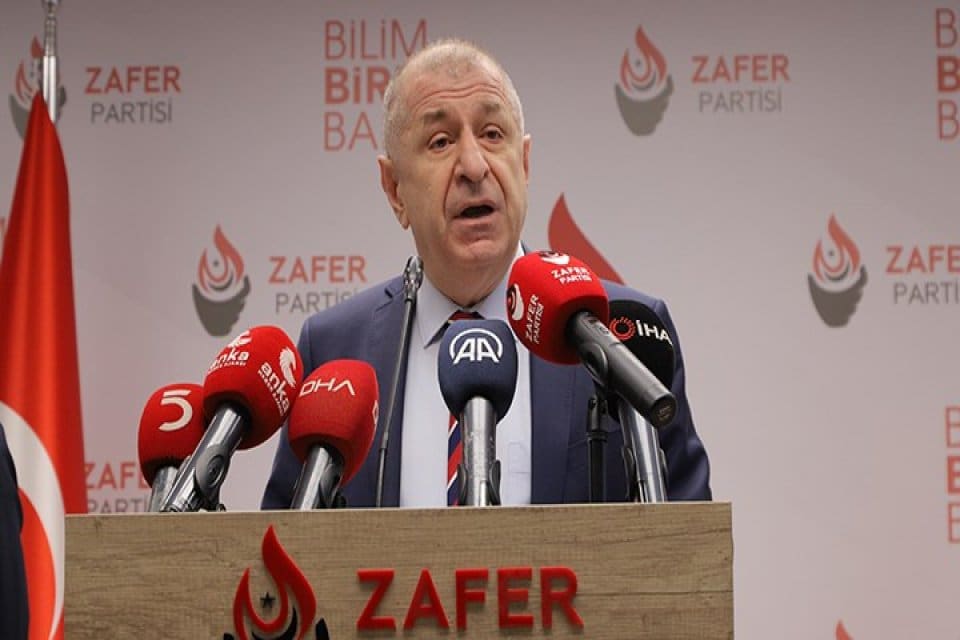 Zafer Partisi Genel Başkanı &Uuml;mit &Ouml;zdağ, altı muhalefet partisinin genel