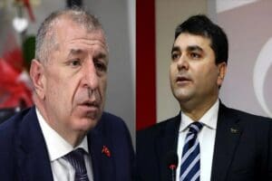 Demokrat Parti Genel Başkanı G&uuml;ltekin Uysal ile Zafer Partisi Genel
