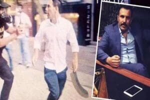 Gezi Parkı olayları sırasında g&ouml;stericilere elindeki palayla saldıran ve "Palalı