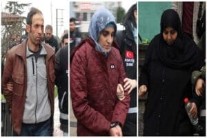 Kocaeli'de 35 yaşındaki Meryem Tahnal ve 8 yaşındaki kızı Melike
