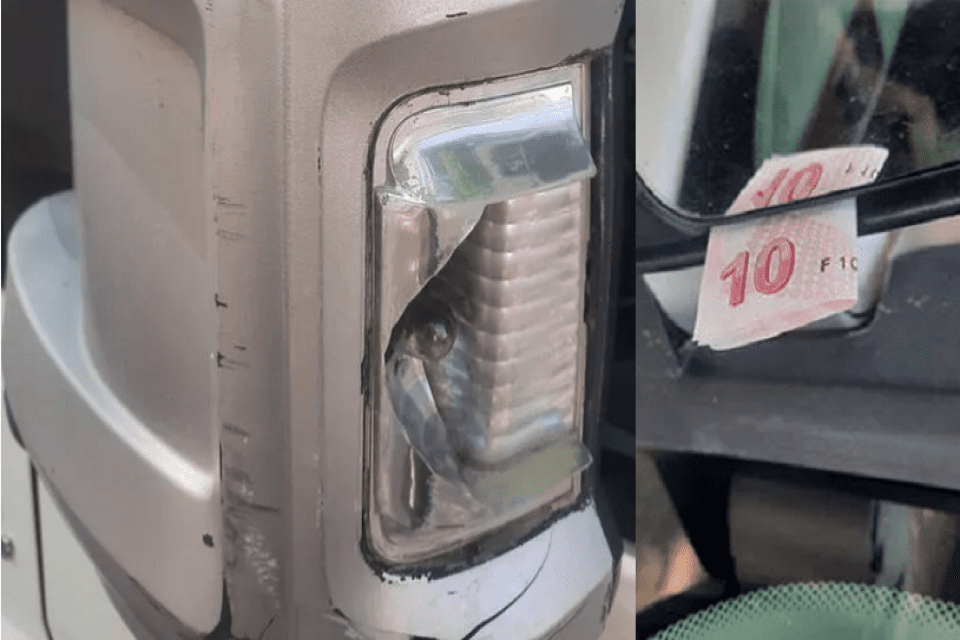 Sabah işe gitmek i&ccedil;in aracının başına gelen G&uuml;rkan G&uuml;ler, g&ouml;rd&uuml;ğ&uuml;