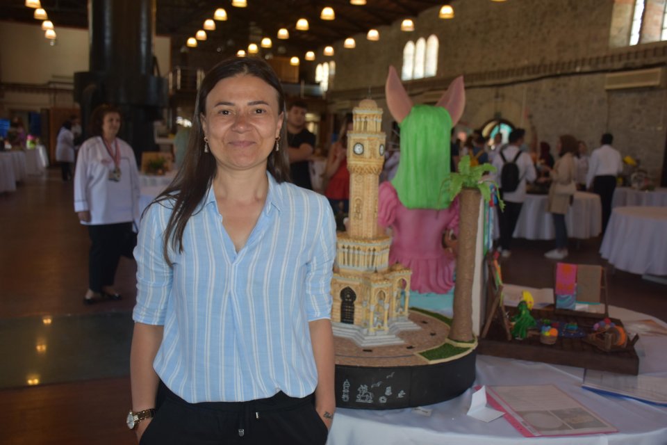 İzmir'de ilk kez düzenlenen 7'nci Uluslararası Master Of Cake-Pasta ve