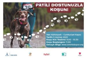 İzmir B&uuml;y&uuml;kşehir Belediyesi 5 Haziran&rsquo;da Reflex Patili Dostlar Koşusu d&uuml;zenleyecek.
