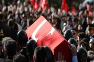 Pen&ccedil;e-Kilit operasyonu b&ouml;lgesinde ter&ouml;ristlerce &uuml;s b&ouml;lgesine a&ccedil;ılan taciz ateşi sonucunda