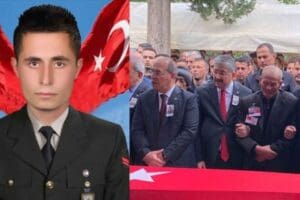 Irak'ın kuzeyindeki Pen&ccedil;e-Kilit Operasyonu b&ouml;lgesinde şehit olan Piyade Uzman &Ccedil;avuş