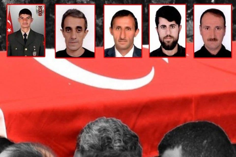 Pen&ccedil;e-Yıldırım Harekatı'nda ter&ouml;ristlerin saldırısı sonucu Piyade Uzman &Ccedil;avuş Remzi Nişan
