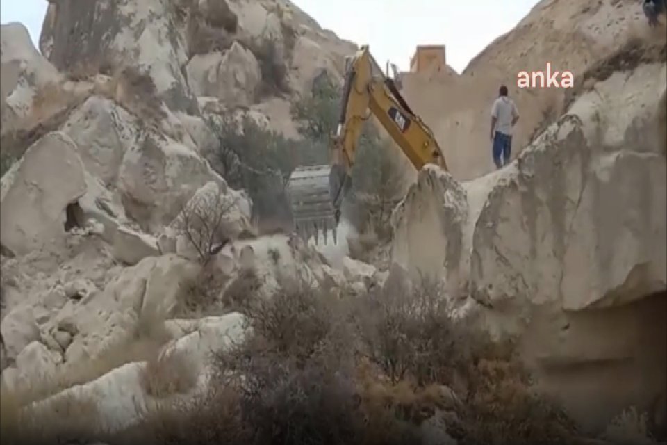 UNESCO D&uuml;nya K&uuml;lt&uuml;r Mirası Listesi'nde bulunan Kapadokya'da milyonlarca yılda oluşmuş