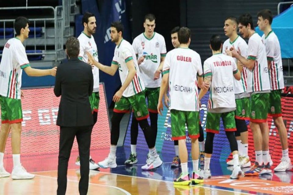 FIBA Şampiyonlar Ligi Play-Off Turu I Grubu'ndaki son hafta m&uuml;cadelesinde