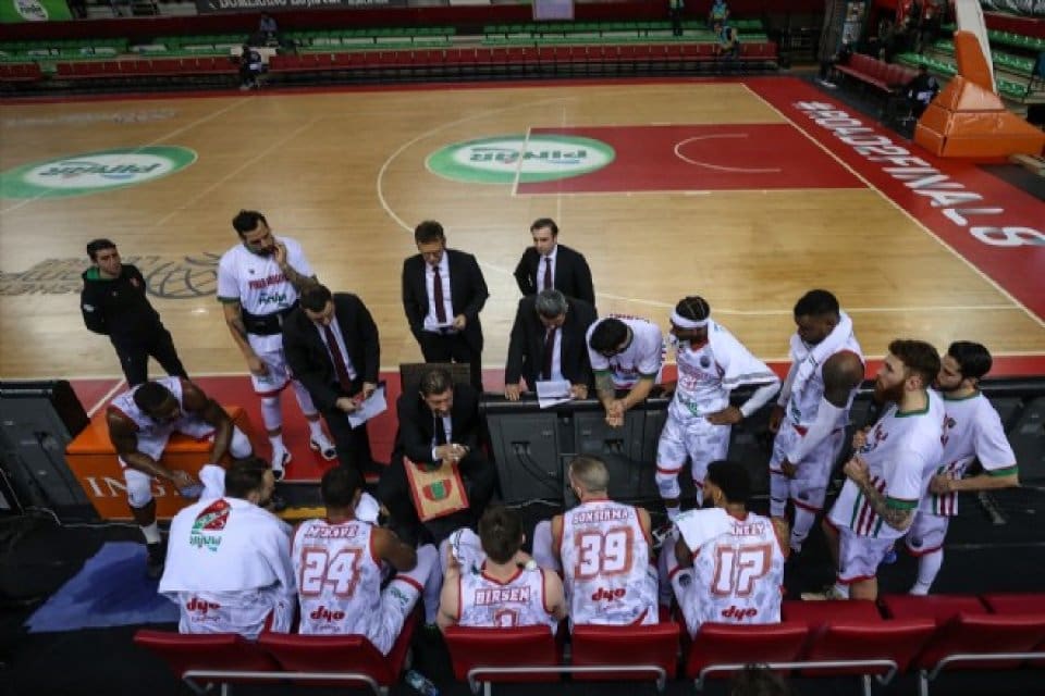 FIBA Şampiyonlar Ligi Play-Off Turu I Grubu'nda daha &ouml;nce &ccedil;ıktığı