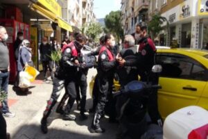 Aydın'da g&ouml;rev yapan gazetecilerin, 10 Nisan Polis Haftası i&ccedil;in yaptığı