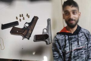 İzmir'in Konak il&ccedil;esinde kimlik sorgusu i&ccedil;in durdurulan bir kişinin davranışlarından