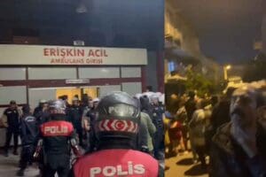 Olay, saat 20.30 sıralarında G&uuml;ney Mahallesi 1161 sokakta meydana geldi.