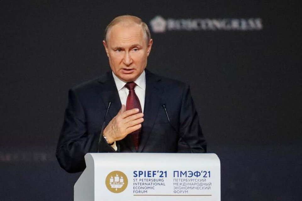 Rusya Devlet Başkanı Putin, St. Petersburg Ekonomi Forumu&rsquo;nun (SPIEF) ana