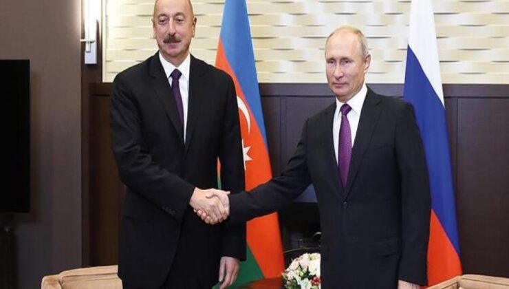Putin ve Aliyev, bölgesel sorunları görüştü