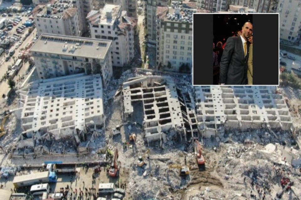 Kahramanmaraş merkezli 11 ili etkileyen depremlerde Hatay'da yıkılan R&ouml;nesans Rezidans'ın