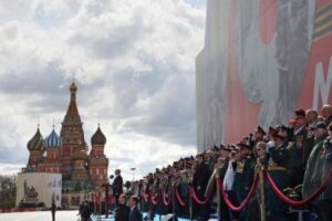 &nbsp; Rusya'nın Başkenti Moskova'da d&uuml;zenlenen Zafer Bayramı t&ouml;reninde Rus u&ccedil;aklarının