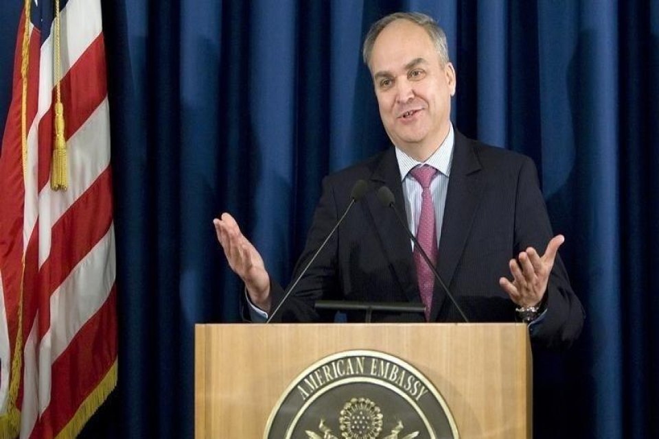 Rusya'nın ABD B&uuml;y&uuml;kel&ccedil;isi Anatoly Antonov, Bank Of Amerika tarafından New