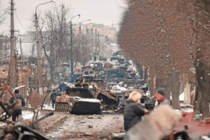 Rusya&rsquo;nın Ukrayna&rsquo;yı işgalinde g&ouml;zler Kiev kapısına dayanan 65 kilometrelik dev