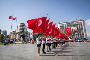 19 Mayıs Atatürk’ü Anma Gençlik ve Spor Bayramı nedeniyle İzmir