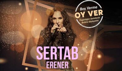 İzmir’de Sertab Erener ile sandığa çağrı: “Boş vermeyeceğiz oy vereceğiz”