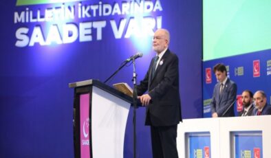 Saadet Partisi'nde kongre günü: Karamollaoğlu'ndan laiklik mesajı