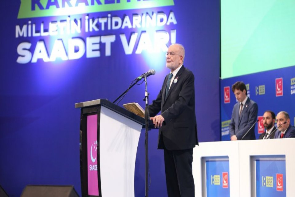 Saadet Partisi’nin 8. Olağan Büyük Kongresi, 'Kararlıyız, Milletin İktidarında Saadet