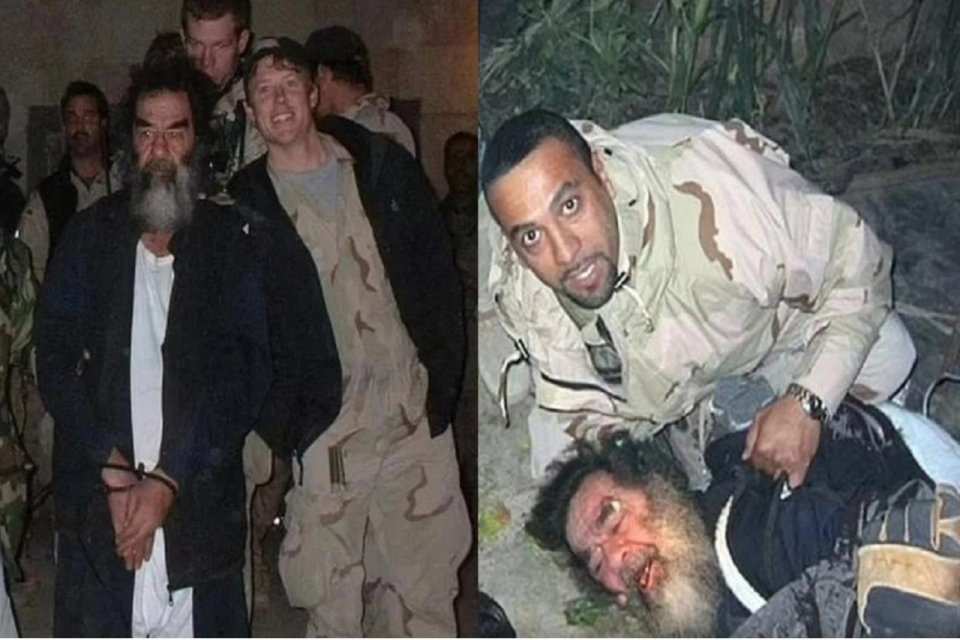 2003 yılında devrilen Irak lideri Saddam H&uuml;seyin'in yakalandığı sırada duyduğu