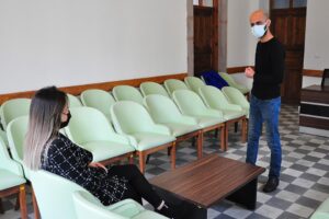 Manisa'da öğrenme güçlüğü yaşayan Yakup Efe (38), aldığı eğitim terapileriyle