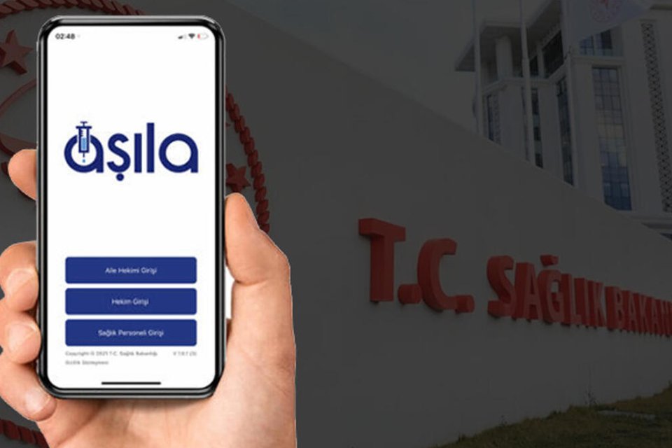 Yeni tip koronavirüs (Kovid-19) aşı kayıtları, Sağlık Bakanlığı'nın geliştirdiği "aşıla"