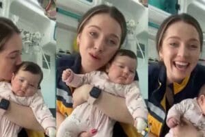 14 aylık bebeği olan sağlık &ccedil;alışanı B&uuml;şra Durmaz terk edilmiş