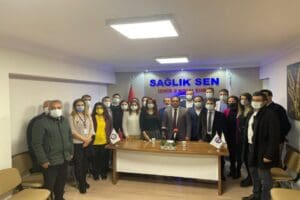 Sağlık-Sen İzmir 2 Nolu Şube Başkanlığı, sağlık alanında mart ayında