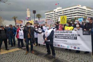 Pandeminin birinci yılı ve 14 Mart Tıp Haftası dolayısıyla basın