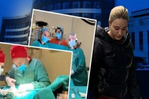 Tekirdağ &Ccedil;erkezk&ouml;y Devlet Hastanesi'nde sahte doktorluk yapan Ayşe &Ouml;zkiraz'ın oyununun